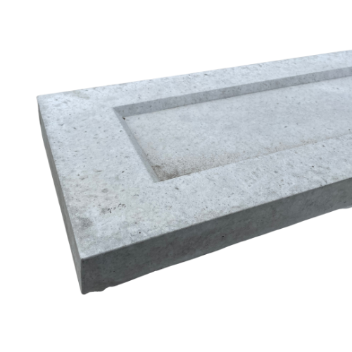12" Recessed Concrete Gravel Board 1.83M