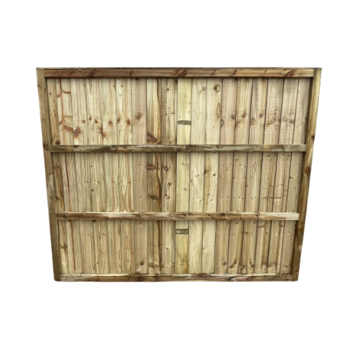 Fully Framed Treated Closeboard Fence Panel