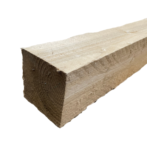 4x4 Green Treated Wooden Fence Post 100mm x 100mm