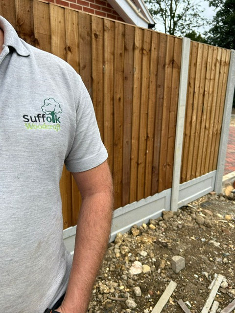 Suffolk Woodcraft Fence Post Installation