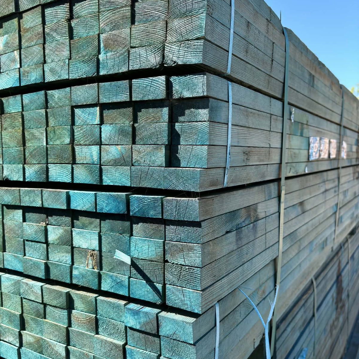 Pressure Treated BS Grade Blue Batten 25mm x 38mm