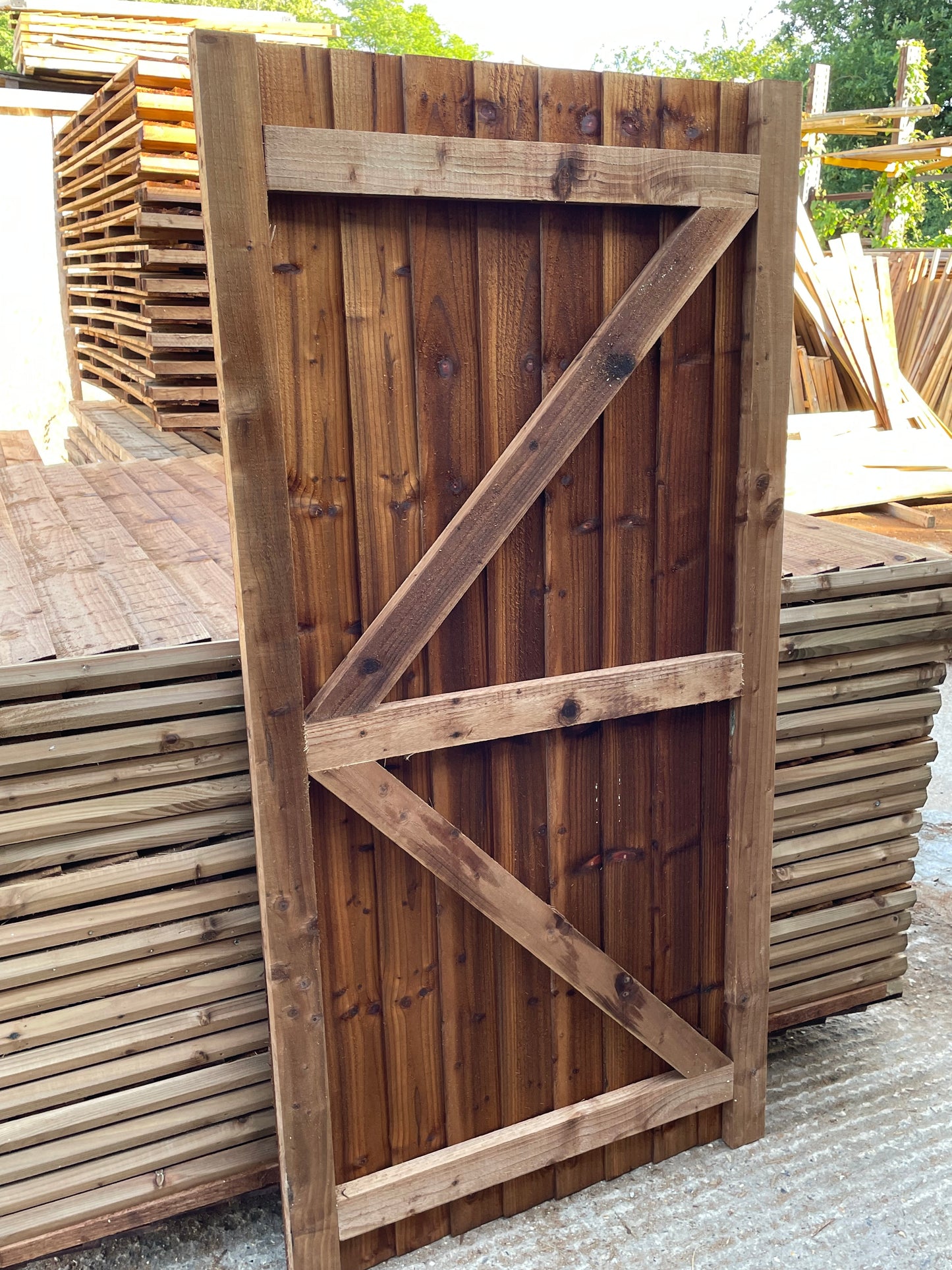 Heavy Duty Treated Closeboard Garden Gate