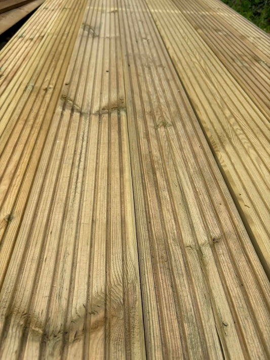 6" SECONDS Pressure Treated Decking 32mm x 150mm